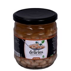 Fasole alba naturala 430ml b/s DELICIOS