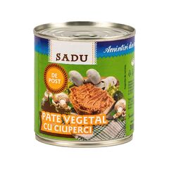 Pate vegetal cu ciuperci 300g SADU