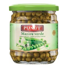 Mazare verde conservata 430ml st. PUNCT
