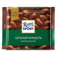 Ciocolata lapte/migdal 100g RITTER SPORT