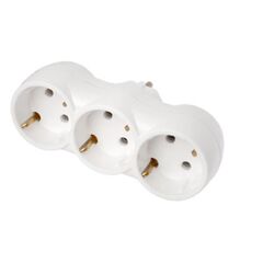 Delta Adaptor 3 prize cu capac EL-BI