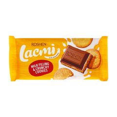Ciocolata Lacmi lapte si biscuiti 100g ROSHEN