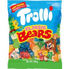 Bomboane gumate Happy Bears Day 100g TROLLI