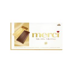 Ciocolata cu cafea si crema 100g MERCI