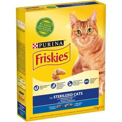 Hrana uscata p/pisici Somon/ton/legume 270g FRISKIES