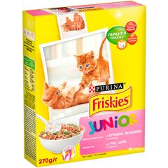 Hrana uscata p/pisoi Pui/lapte/legume Junior 300g FRISKIES