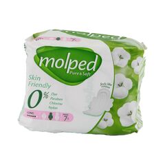 Absorbante din bumbac LONG CHIPS  7 buc Molped