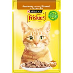 Hrana umeda p/pisici Curcan 85g FRISKIES