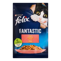 Hrana umeda p/pisici Somon 85g FELIX