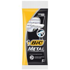 Aparat d/ras Single metal 1lame 5buc BIC