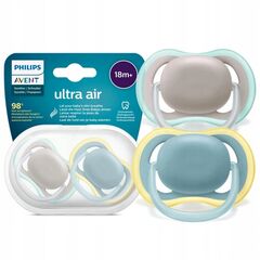 Ultra Air Suzeta din silicon 18m+ 2buc AVENT