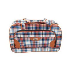 Geanta de voiaj material 2 sectii in dungi 52*32cm
