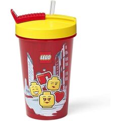 Pahar cu paie GIRL LEGO