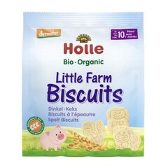 Bio Organic Biscuiti Little Farm din griu spelt 10l+100g pel HOLLE