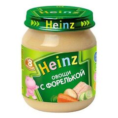 Piure legume/păstrav 120g Heinz