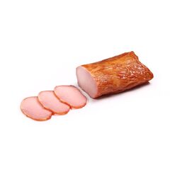 Batog din carne de porc crud afumat, buc.mare CARMEZ