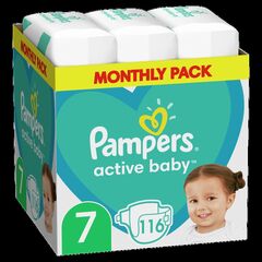 Scutece PAMPERS M BOX EXTRA LARGE 116 (7)