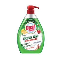 Detergent p/u vase lemon green 1L DUAL POWER