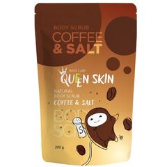 Exfoliant p/u corp cu cafea si uleiuri 200g QUEEN SKIN