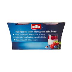 Fruit Passion Iaurt Fructe De Pădure 2x125g MULLER