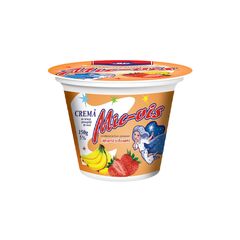 Cremă de brânză MIC VIS căpșuni și banană 5%, 150g JLC