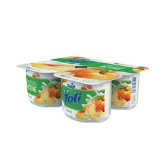Iaurt cu piersici 1.5%, 115g YOLI