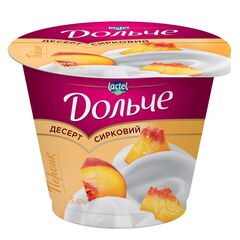 Desert d/branza piersici 3,4% 200g ДОЛЬЧЕ