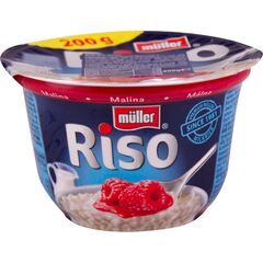 Desert orez cu lapte si zmeura Riso 200g MULLER