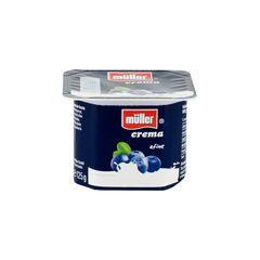 Crema iaurt cu piure de afine 125g MULLER