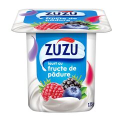 Iaurt cu fructe de padure 125g ZUZU