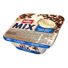 Iaurt Mix cu bilute de ciocolata 150g MULLER
