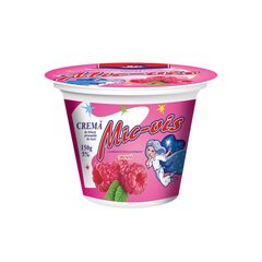 Cremă de brânză MIC VIS zmeură 5%, 150g JLC