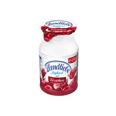 Iaurt de căpșuni și vișină 3.8%, 150g LANDLIEBE