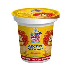Desert de branza Cu biscuiti 5%, 150g ЛОКО МОКО