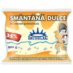 Smantana dulce 35% pelicula 500g JLC