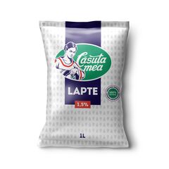 Lapte 1.5% 1l LAP CASUTA MEA