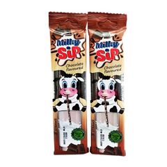 Tubusoare p/lapte ciocolata 30g MILKY SIP