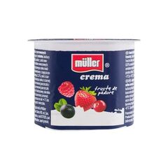 Iaurt crem cu piure de fruc/padure 125g MULLER