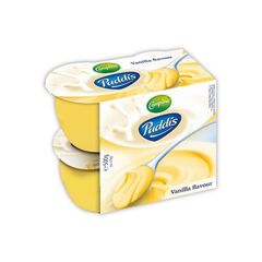 Budincă de vanilie 4x125g PUDDIS
