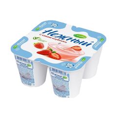 Iaurt de căpşuni 1.2%, 100g НЕЖНЫЙ