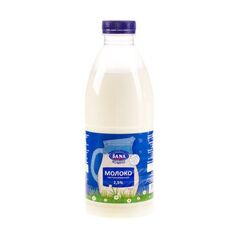 Lapte pasterizat 2,5% 0.93l pet. SANA