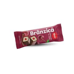 Branzica glazurata cu visine 26 % 36 g O! PRET MIC MIC