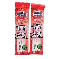 Tubusoare p/lapte capsuna 30g MILKY SIP