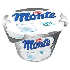 MONTE Desert  de lapte White 150g ZOTT