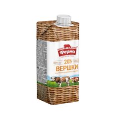 Smantana dulce 20% UHT t/p 500g ФЕРМА
