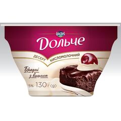 Desert brownie cu visina 5% 130g ДОЛЬЧЕ