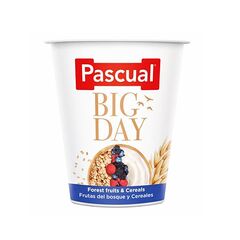 Iaurt BIG DAY Fructe Padure, Cereale 125g PASCUAL