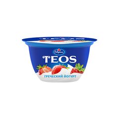 Iaurt grecesc cu capsuni 2% 140g TEOS