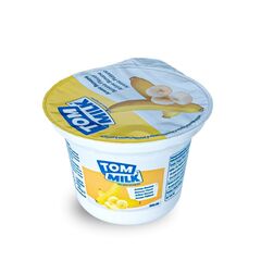 Iaurt banane UHT 200g TOM MILK