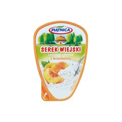 Brânză de vaci cu piersici 150g PIATNICA
